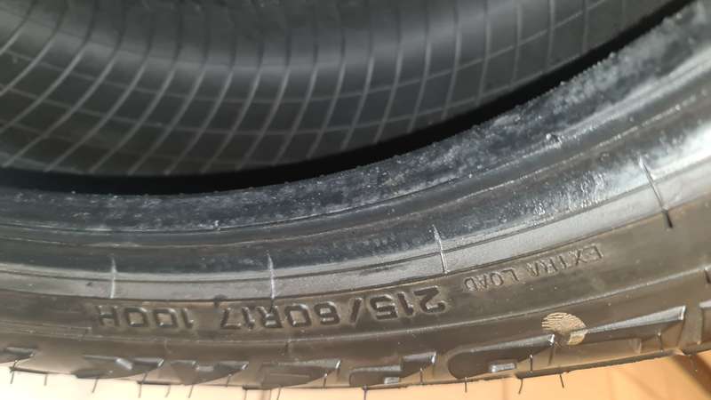Falken 2x 215/60R17 tyres