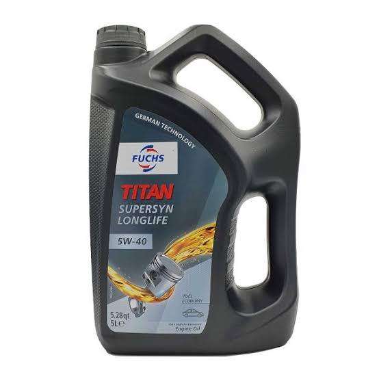 Fuchs 5w40 Titan 5L Oil