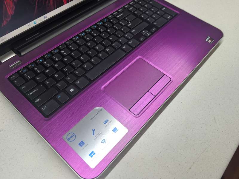 AMD QUAD CORE A8 PROCESSOR-DELL INSPIRON M791R-A8-5545M-8GB RAM-256GB SSD-17.3 HD+-RADEON GRAPHICS