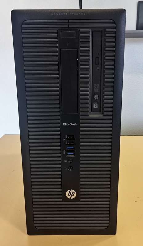 HP Elite Desk 800 G1 - Intel Core i5-4570 @ 3.60GHz - 4GB RAM - 500GB HDD
