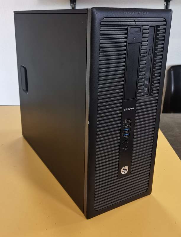 HP Elite Desk 800 G1 - Intel Core i5-4570 @ 3.60GHz - 4GB RAM - 500GB HDD