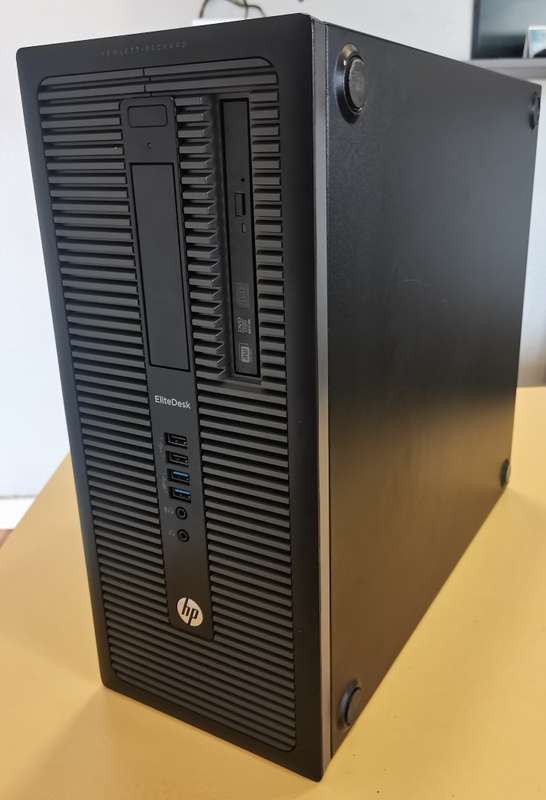 HP Elite Desk 800 G1 - Intel Core i5-4570 @ 3.60GHz - 4GB RAM - 500GB HDD