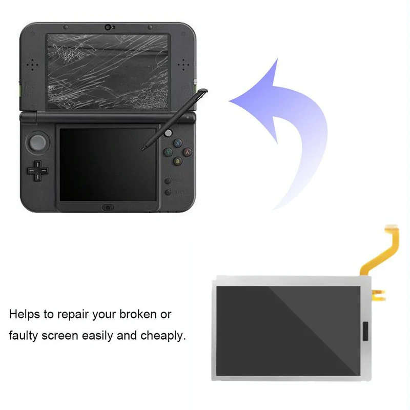 Nintendo 3DS XL Top LCD Screen - Original