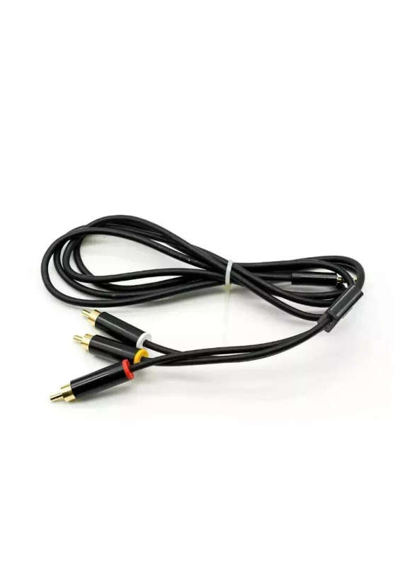 Xbox 360 E Slim Replacement AV Cable, 3.5mm to RCA AV Cable Cord for Xbox 360