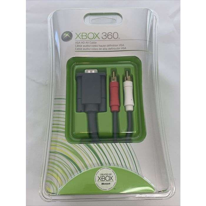 VGA HD AV Cable for Microsoft Xbox 360