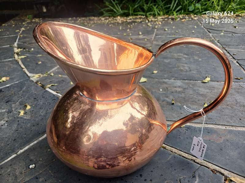 Small De Klerk copper jug