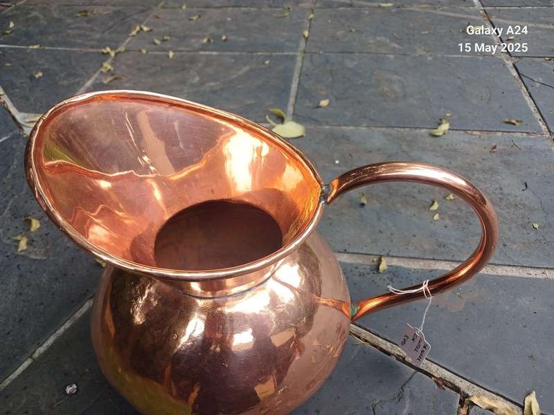 Small De Klerk copper jug