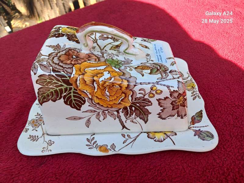 Masons Ironstone cheese dish