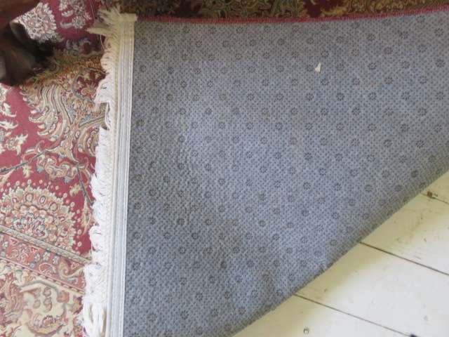 A Persian design Kelim carpet.