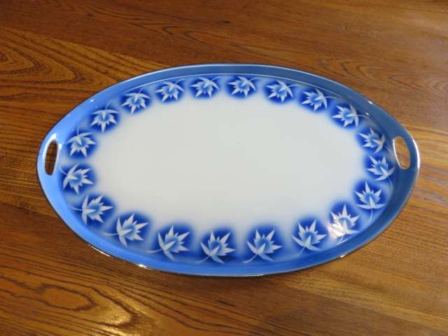 Czechoslovakian Maier hard porcelain demitasse set