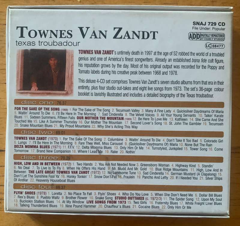 Townes Van Zandt - Texas Troubadour