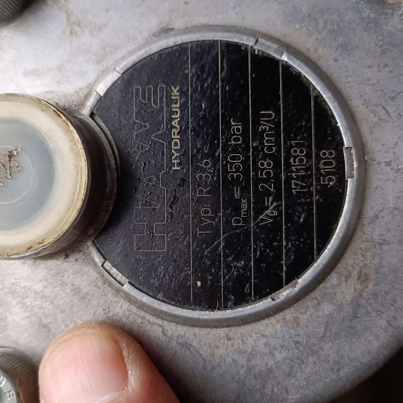 Hawe Hydraulik R3,6 / 350 Bar Hydraulic Radial Piston Pump