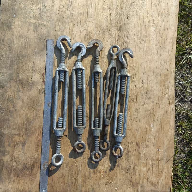 5 x Large Turnbuckles