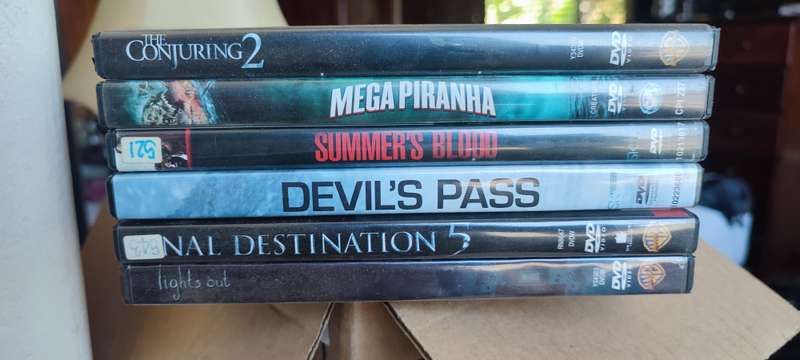 Horror Movie DVDs Lot#3