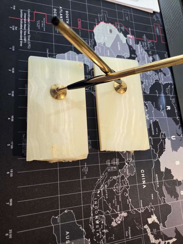 WOW 12K Gold Filled Cross desk set
