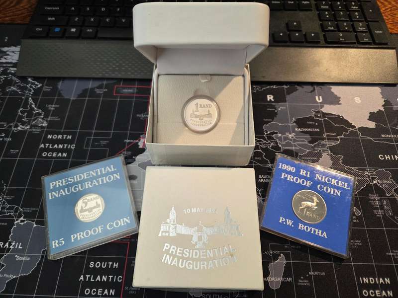 Wow 1994 R1 Presidential Inauguration White box trio set. Crazy R1 start!!!!