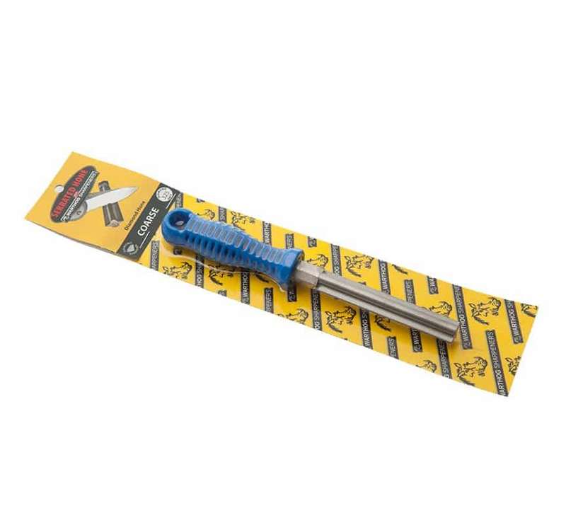 Serrated Diamond Sharpener 325  Coarse Diamond Grit with Handle