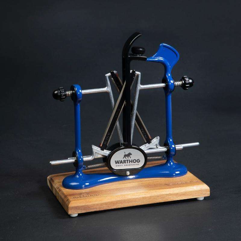 Warthog Knife Sharpener V-Sharp Classic II Elite Blue