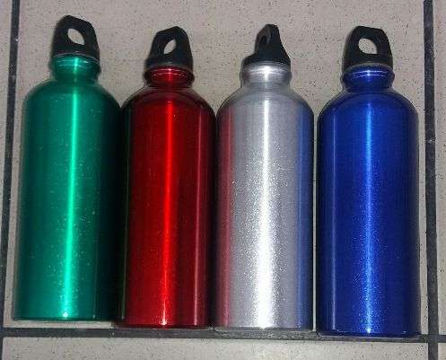 Metal Water bottles 500 ml x  12 assorted colours
