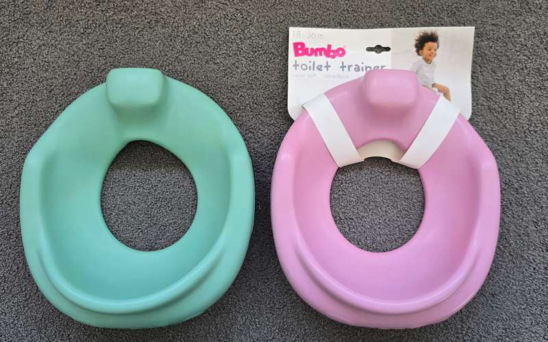 Bumbo toilet trainer seat