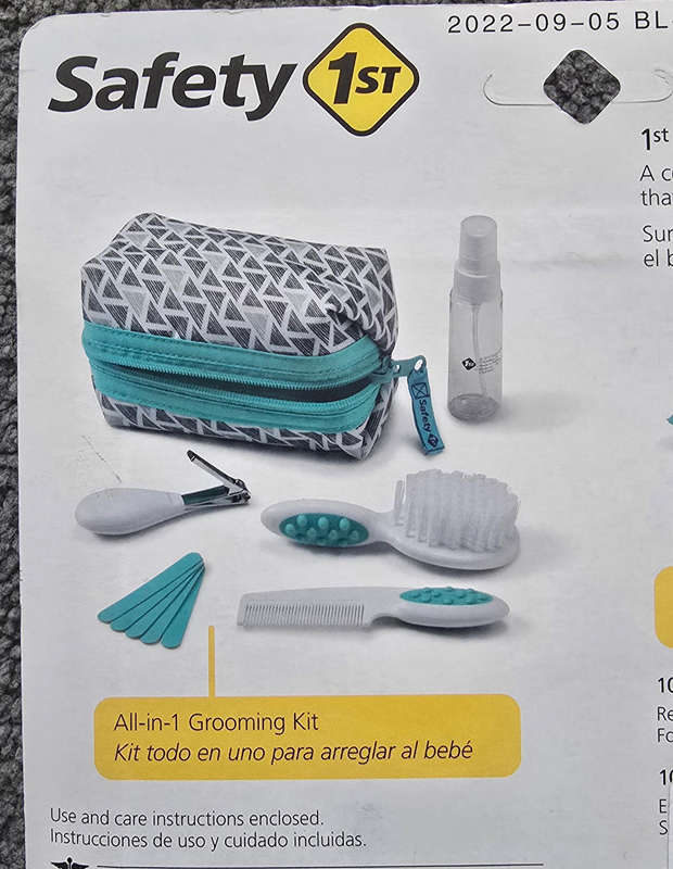 Safety 1st Baby and Toddler Essential 10 piece Grooming Kit