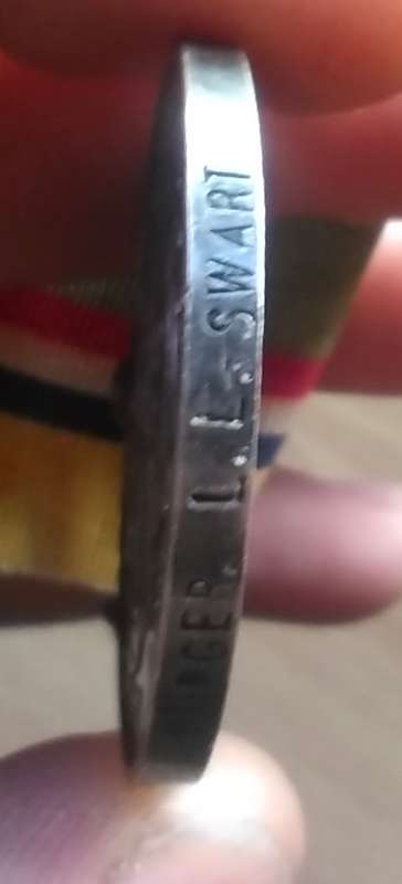 Anglo Boer War 1899-1902 Silver Medal awarded to BURGER L.L. SWART.