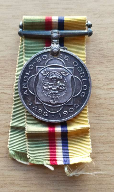 Anglo Boer War 1899-1902 Silver Medal awarded to BURGER L.L. SWART.