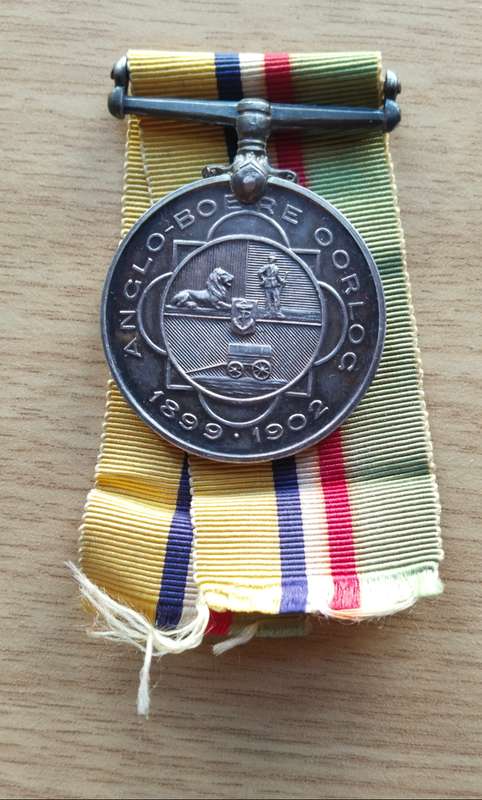 Anglo Boer War 1899-1902 Silver Medal awarded to BURGER L.L. SWART.