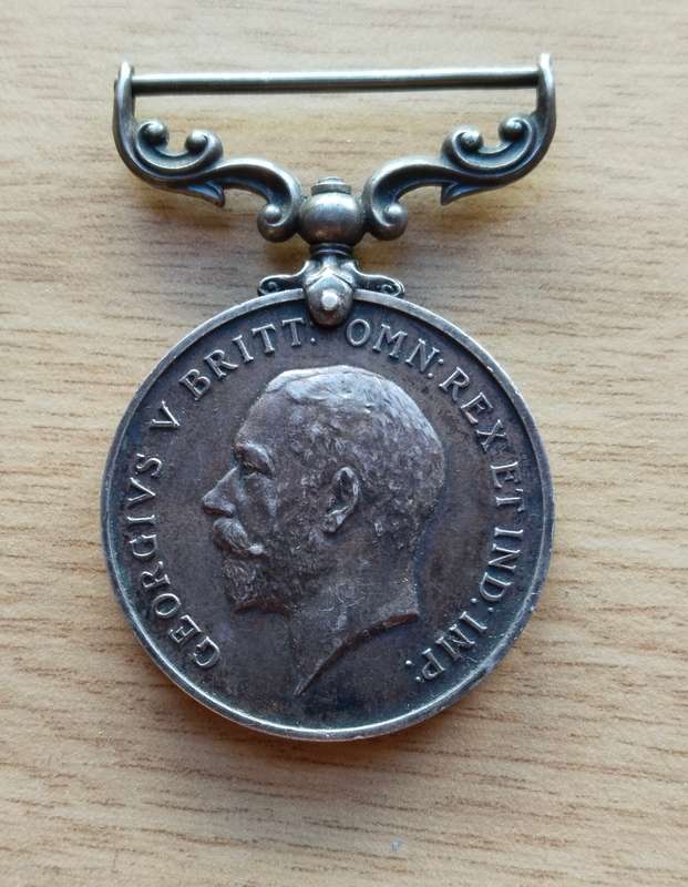 WW1 Silver Medal For Meritorious service Awarded to 593372nd. A.M: G. SHAYLOR. R.A.F.