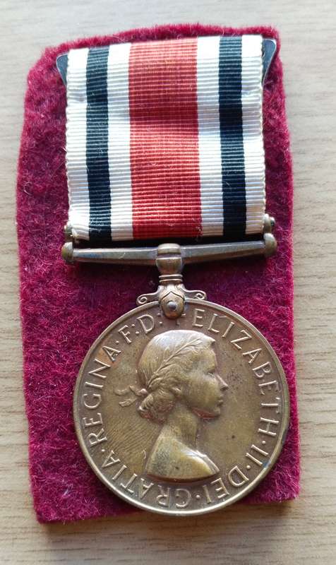 WW11 For Faithful Service Special Constabulary Medal awarded to STANLEY C. HI. SCOCK