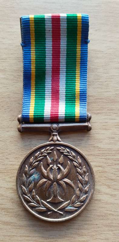 South Africa Police Service Reconciliation and Amalgamation Medal awarded to 32844