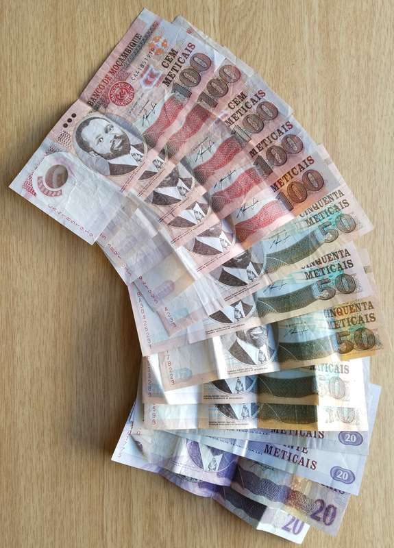 Mozambique meticas 830. ( R 231.08 in today's exchange rate)