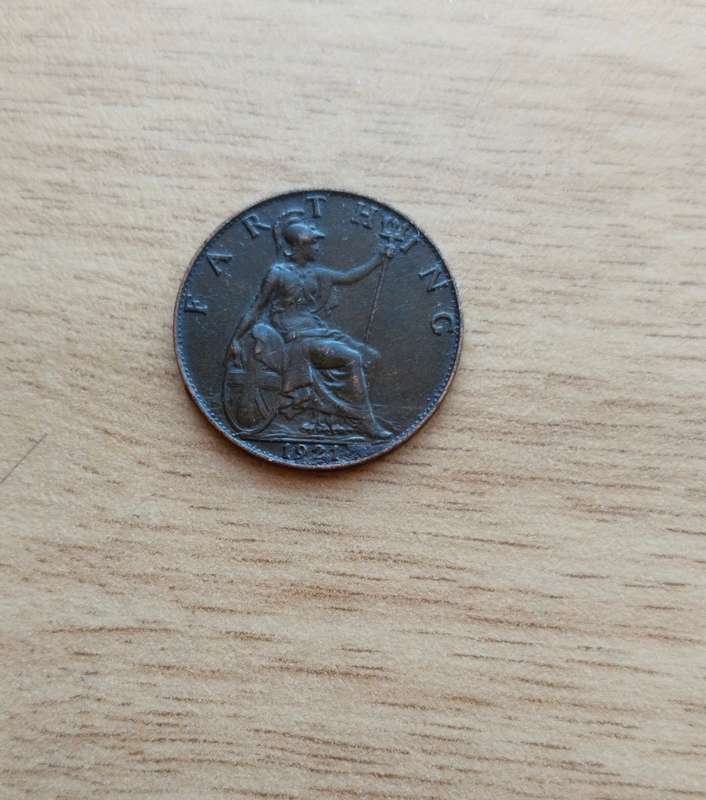 Great Britain 1921 Farthing.