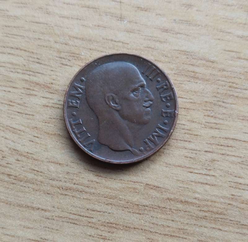 Italy 1938R 5 Centimes.