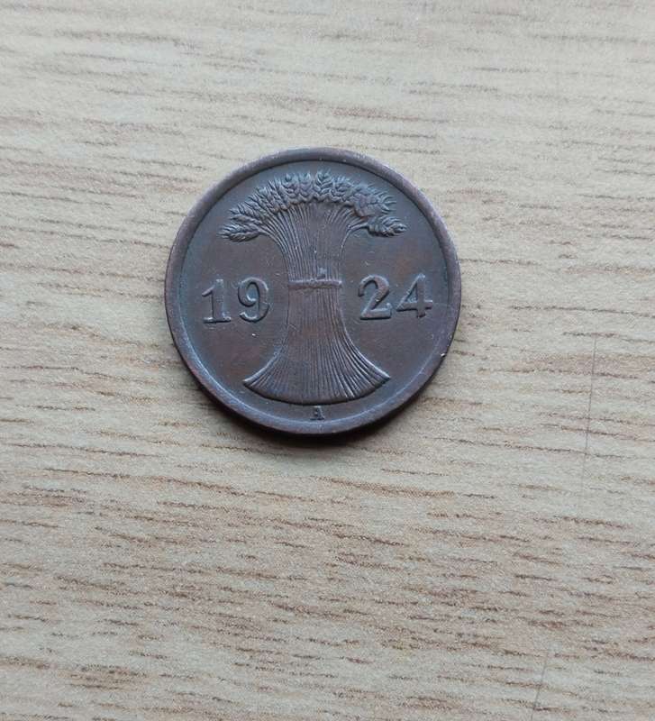Germany 1924 ( 2 Rentenpfennig)