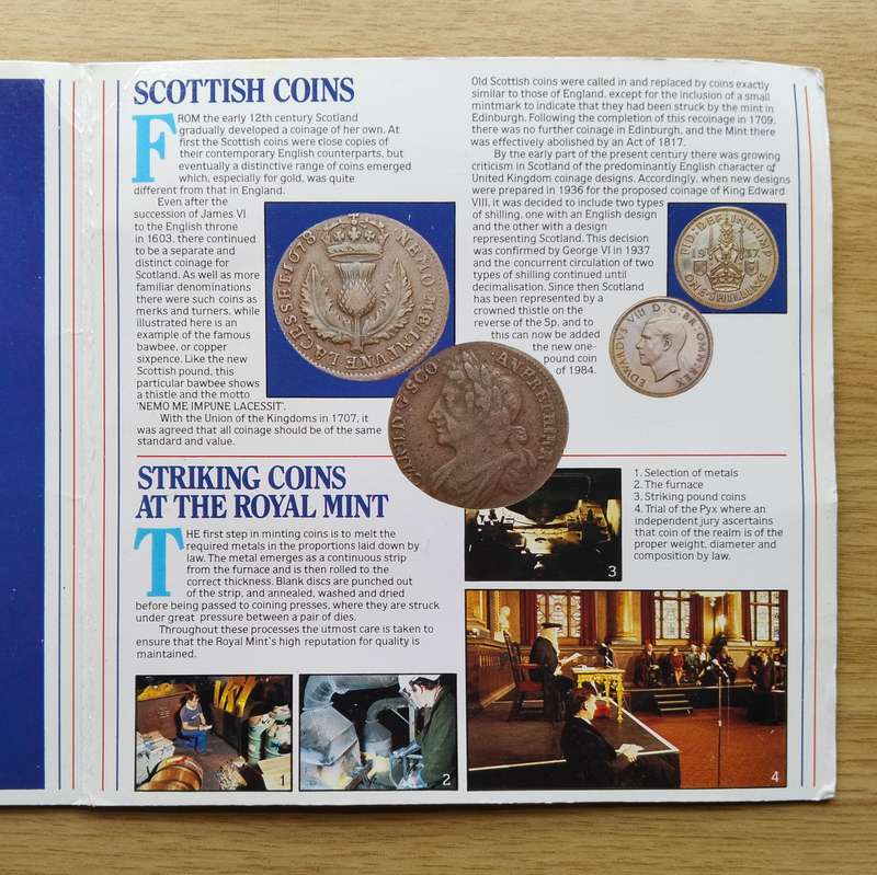 Great Britain Royal Mint 1984 UNC Set.