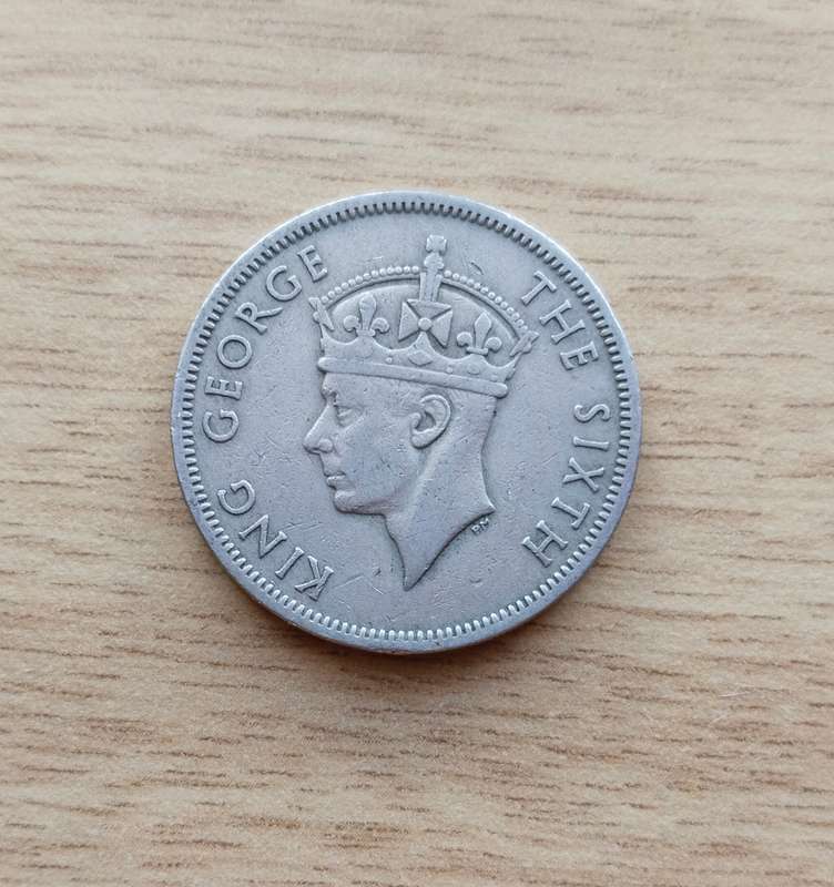 Southern Rhodesia 1951 Two Shillings.