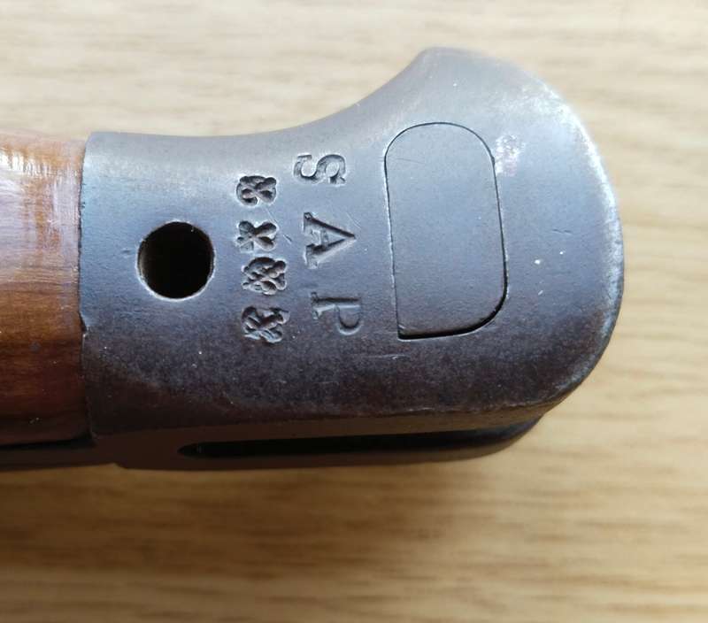 SA Police 1907 Wilkinson Long Bayonet with Scabbard. 600mm long.