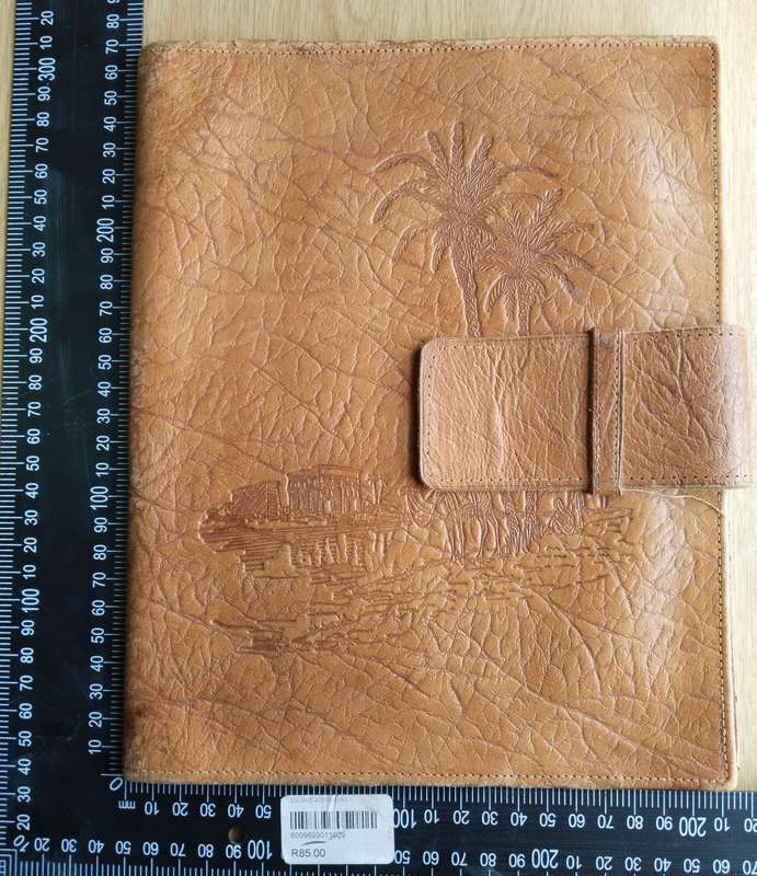 Vintage Antique Egyptian WW11 Period wallet.