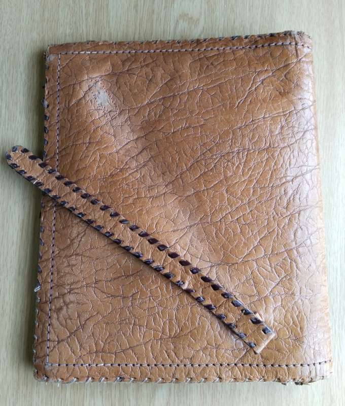 Vintage Antique Egyptian WW11 Period wallet.