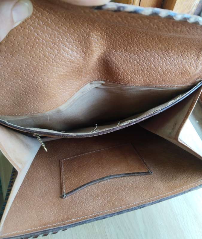 Vintage Antique Egyptian WW11 Period wallet.