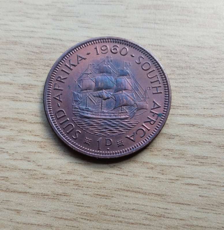 South park 1960 full penny. Good condition.
