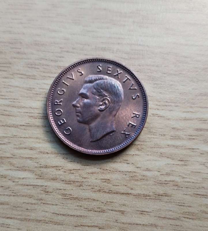 South park 1952 half penny. Good condition.