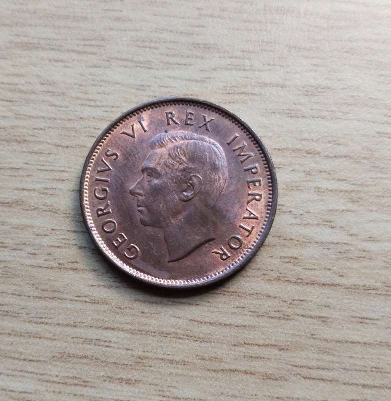 South park 1942 half penny. Good condition.