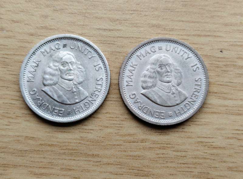 South park 2 X 1964 Silver 10 cent coins.