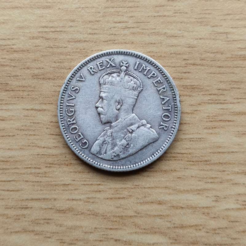 South Africa 1932 Silver Shilling.