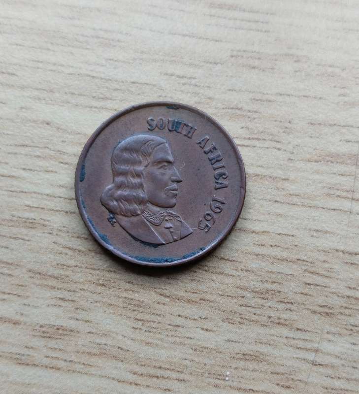 South Africa 1965 English One Cent.