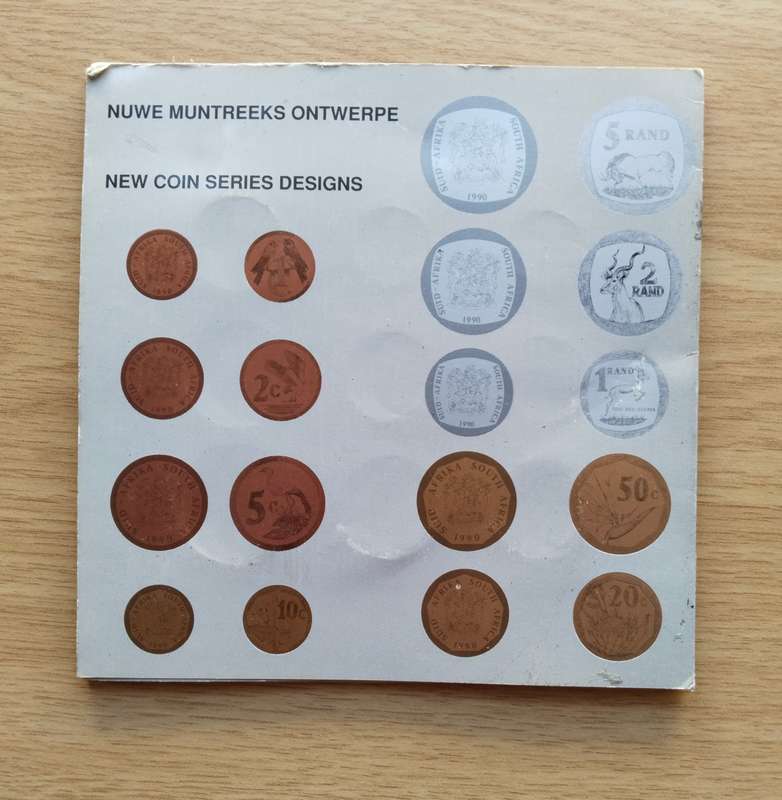 South Africa new coin series proof set.