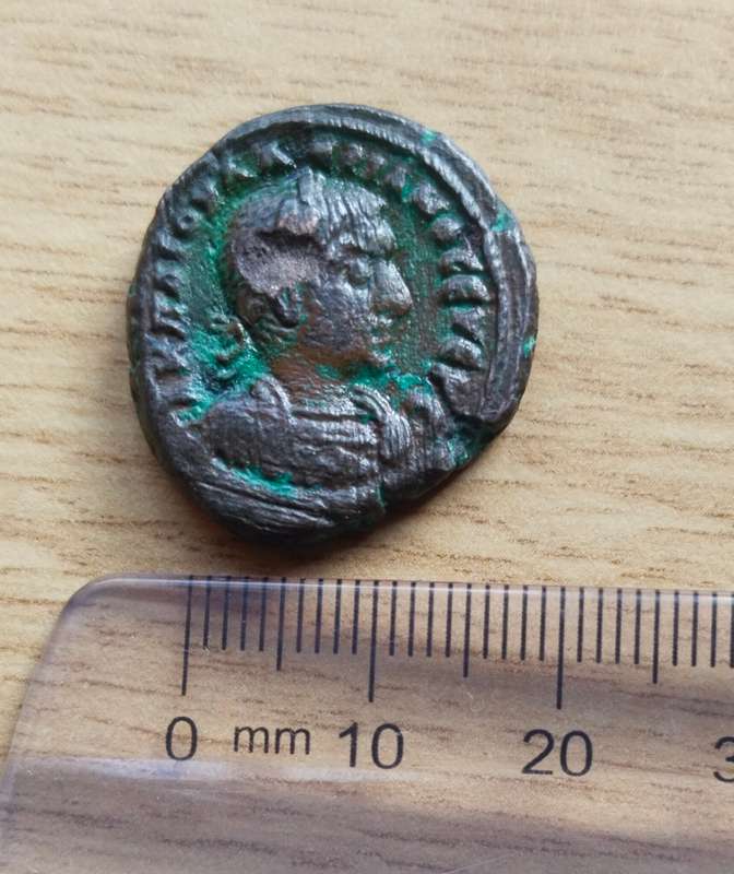 Unknown ancient roman coin.