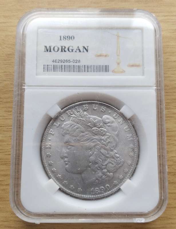 1890 S Morgan Dollar - America